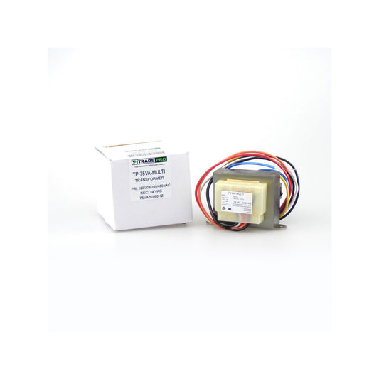 TRADEPRO® Transformer -- TP-75VA-MULTI -- With Wire Leads & Quick Connect